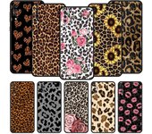 Funda con estampado de leopardo y tigre para Samsung A12, A14, A32, A50, A70, A20E, A20S, A10S, A22, A30, A40, A34, A54, A42, A52, 5G, A02S, A04s Samsung A34