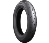 Neumático de motocicleta BRIDGESTONE BATTLAX delantero 49J sin cámara tipo YCX SCS02016 para motocicleta BT-601SS 100/90-12 (TL) (Suave) Dos ruedas