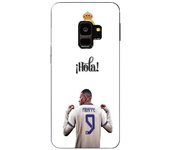 Coque Maniacase pour Samsung Galaxy S9 Kylian Mbappe Real Madrid 9 Hola