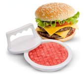 Hamburguesa carne fabricante de carne parrilla hamburguesa molde herramientas de prensa forma Hamburgo picadora de carne Manual prensa molde accesorios de cocina blanco