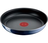 Sartén Tefal con Mango Extraíble Para Fuego de Gas Libre de Sustancias Tóxicas como Neo Royal Blue Intense Frying Blue L43703, 22cm, Solo, PFOA, azul