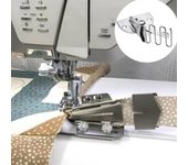 Encuadernación Overlock de 5 tamaños de carpeta de borde curvo, carpeta al bies, máquina para coser pies varios colores