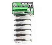 Jackall Señuelo Suave Ammonite Shad 3 Pulgadas Vibe Tail Verde Calabaza (3814)