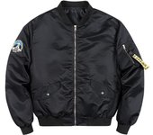 Chaqueta bomber fina Ropa de trabajo para hombre Chaqueta informal de uniforme de béisbol para mujer L