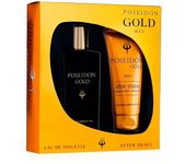 Poseidon Gold Men Eau De Toilette Spray 100 ml Set de 2 piezas