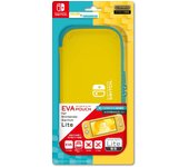 Estuche de almacenamiento con licencia de Nintendo para Nintendo Switch Lite Estuche para Nintendo SWITCH Lite Switch [Producto oficial]  EVA (Amarillo y turquesa)  -