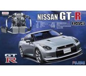 Modelo Fujimi pulgadas serie up NISSAN R35 con motor modelo de plástico ID131 1/24 No.131 GT-R blanco
