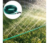 Manguera de agua para riego de jardín de 1/2  de diámetro, a prueba de fugas, antitorceduras y con acoplador antiextrusión, para exteriores, para césped XS