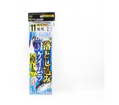 Sasame FSM87 Otoshikomi Keimura UV Sabiki 16/16, 16 cm/4 m Talla 11 (0498)
