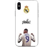 Maniacase Funda iPhone XS Kylian Mbappé Real Madrid 9 Hola