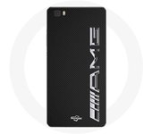Coque pour Huawei P8 Lite Amg Logo Carbone Texture