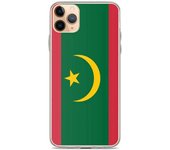 Funda iPhone - Drapeau Mauritanie - iPhone 11 Pro Max - Souple - Multicolore - Verticale