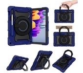 Funda para tableta para Samsung Galaxy Tab S7 S8 11  Plus 12,4  FE a prueba de golpes, Funda protectora para tableta con soporte S7 SM-T870 T875 11in