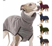 Ropa de cuello alto para mascotas, para perros medianos y grandes, abrigo cálido de invierno para perros grandes, jerseys de gran danés y faraón, suministros para mascotas S