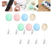 Limpiador de pantalla Lindell, cepillo para pantalla y gafas, limpiador de pantalla de teléfono Macaron, limpiador de pantalla de móvil portátil (Mixto 8 piezas)