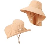 Sombrero de pescador de moda para exteriores, con protección solar UV, gorra de cola de caballo, nuevo sombrero de verano para mujer negro