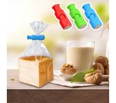 Pinzas para bolsas de cocina Pinzas para bolsas de pan portátiles y reutilizables para bolsas de plástico