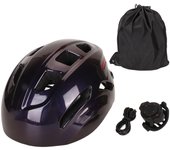Casco de bicicleta inteligente con intercomunicador multipersona y Bluetooth, con control remoto y advertencia
