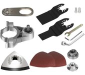 Amoladora angular reacondicionada para pulir herramientas de corte, juego de accesorios, corte de madera, pulido, Agujero Abierto varios colores