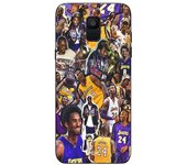 Coque maniacase pour Samsung Galaxy A8 2018 kobe bryant all generations champion NBA