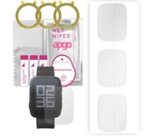 3 protectores de pantalla de hidrogel apgo para Goclever Chronos Eco, película de hidrogel, con capa de posicionamiento de fácil instalación