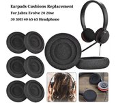Replacement Earphone Sleeve Sponge Ear Pads for Jabra evolve 20 20se 30 30II 40 65 65 1Pc