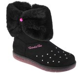 Skechers Glitzy Glam - Cosy Cuddlers, para Niña Negro Botas de Invierno 33 negro