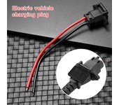 Conector de carga Universal para coche eléctrico, cargador de batería de bicicleta eléctrica, piezas de vehículo eléctrico 1pc