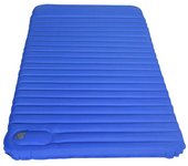 Colchones de espuma viscoelástica para acampar, colchonetas para viajes, senderismo, tiendas de campaña de aire, muebles para el hogar personalizados azul