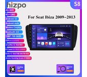 8G+128G Carplay 2 Din Android Radio para Seat Ibiza 6j 2009 2010 2011 2012 2013 AI Voice 4G-LTE Coche Multimedia GPS Pantalla Inteligente 2din Autoradio HC1 4Core 1G 32G