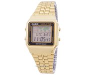 Casio Digital Stainless Steel World Time A500WGA-1DF A500WGA-1 Reloj Hombre oro