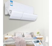Cubierta ajustable para aire acondicionado, parabrisas, deflector de aire acondicionado doméstico, deflector de soplado antidirecto, protector para el hogar