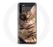 Coque pour Huawei P30 Bengal Race de Chats