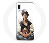 Coque Maniacase pour Samsung Galaxy A40 Akira Toriyama Goku enfant