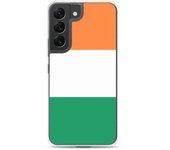 Coque Téléphone - Samsung - Galaxy S22 Plus - Drapeau Irlande - Souple - Multicolore