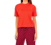 Camiseta Manga Corta y cuello redondo J20J206171 para Mujer XS rojo