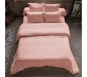 Housse de couette 220x240 cm en Gaze de coton Rose 220 x 240 cm color rosa