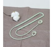 Accesorios para cuerdas para el cuello, correa antipérdida para auriculares, cable antipérdida para auriculares Google Pixel Buds pro blanco