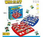 Juego de ajedrez Divertido Adivina quién soy Tarjeta Juguete interactivo para padres e hijos Juego de lógica y razonamiento Juego de rompecabezas Tablero de ajedrez para niños 1set