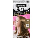 Tinte burbuja Blaune de KAO, color beige ceniza 1AH, 108 ml (Cuasi droga) Espuma para Cabellos Canosos Colorante para Cabellos Canosos Para utilizar en todo el proceso de teñido (una sola vez