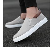 Moda 2024, nuevos zapatos de lona sin cordones para hombre, zapatos casuales cómodos, mocasines talla 47, zapatillas de marca para hombre, zapatos de hombre 39 rojo
