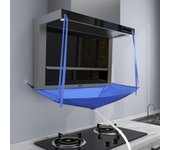 Cubierta de campana extractora, cubierta de limpieza Universal para campana extractora, limpieza, Kit de bolsa de limpieza para campana extractora One Size azul