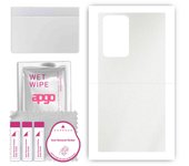 apgo Protective Skin Sticker for the back compatible with Samsung Galaxy Note 20 Ultra 5G, Wrap Film, Foil, Vinyl - Pattern Matte Transparent