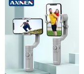 AXNEN HQ3-cardán plegable de 3 ejes para teléfono móvil, estabilizador de grabación de vídeo Vlog para iPhone 13, Xiaomi, Huawei y Samsung