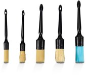 5pcs/set Various Size Car Detailing Brush Set Easy Store Car cleaning tools  Chair 5pcs