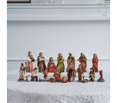 20 unids/set Cristo nacimiento de adornos regalos Belén artesanía resina Navidad pesebre decoración figuras católicas