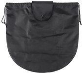 Bolsa para casco de motocicleta, bolsa con cordón duradera de nailon negro para montar en bicicleta, motocicleta, deporte, gimnasio XL