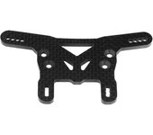 Soporte de suspensión delantera de fibra de carbono, estante de mariposa, reemplazo de actualización OP para Tamiya XV02 58707 Front negro