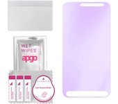 apgo Anti-Blue 9H Hybrid protective glass compatible with Samsung Galaxy Xcover 3 G389F, flexible nano glass, great replacement for tempered glass, sc