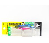 Señuelo hundido Jackall Big Backer Fit Minnow 60 10,8 gramos Azul Rosa (2097)